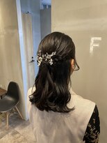 フレーム なんば店(FRAME) ▽ハーフアップ