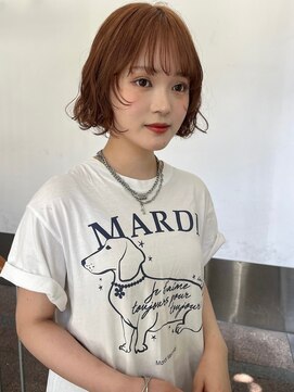 トリッカ 銀座(tricca) パーマ/ボブパーマ/ショートヘア/顔まわりカット