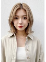 ブリックバイブレイス 千葉 千葉中央(brick by brace)&nbsp;千葉駅/オリーブグレー/小顔/ココアベージュ