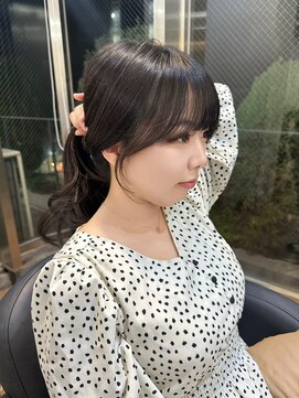 マインバイアフロートギンザ(MYNE by AFLOAT GINZA) 小顔みせお顔周りカット/おくれ毛カット