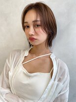 トゥルーズ 梅田茶屋町店(TLUUS) 【TLUUSイメチェン前髪ピンクベージュクールショート】