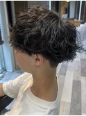 波巻きスパイラルパーマ