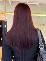 ローレン(LOREN) 透明感髪質改善ベージュダブルカラーミルクティーグレージュ