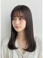 デイジー(Daisy)&nbsp;髪質改善トリートメント×小顔カット艶髪セミロング20代30代