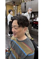 ヘアーエステ グランツエッセ(hair esthe GlanzEsse) センターパートパーマヘア