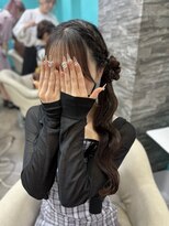 リエラ 新宿(RIERA)&nbsp;お団子サイドポニー