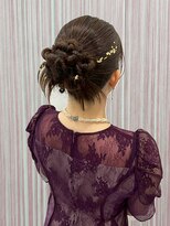 ベルグロー 北新地(BELLEGROW)&nbsp;カチモリ風アップ｜梅田・北新地ヘアセット