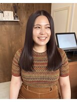 零秒女髪 千里丘店&nbsp;上品な艶髪まとまりロングストレート髪質改善美髪髪質改善カラー