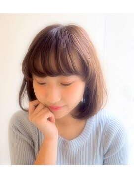 エミュ 天文館店(eMu) ふわ可愛ナチュラリーボブ