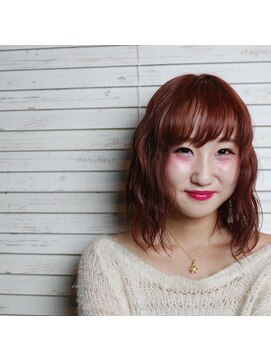 ギフト リビング(Gift Living) ダブルカラー*レッド