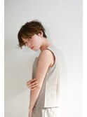 王道ショートボブ × ケアカット