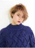 ハイトーンで魅せる☆セミウェットボブ