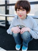 【MALUNA ヒマワリ】カジュアル×ざっくりくせ毛風ショート