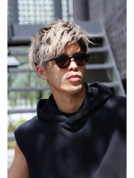 リップスヘアー 銀座(LIPPS hair) #白鳥大珠＃メンズヘア#アップバング#男性髪型