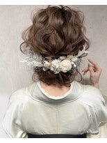 ヘアメイクサロン シャルメ(Hair Make Salon CHARMER) 和装にオススメ！ゆるふわシニヨン