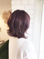 ヘアデザイン フィーカ 津留店(hair Design fika.) 艶カラー、ピンクバイオレット