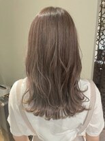 ダリア(DAHLIA) ミルクティーアッシュ、インナーブルーバイオレット