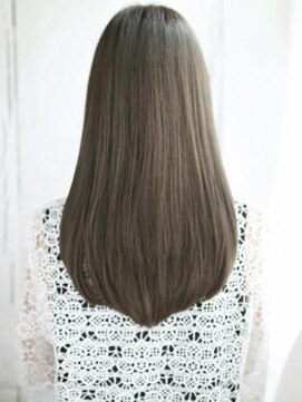 ヘアメイク ナル(hair make nalu) ナチュラルワンカールのストレートスタイル