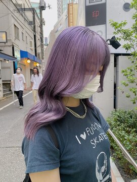 フラム 渋谷(flamme) pink purple