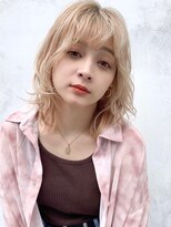 ミディウルフ×ホワイトベージュ×Masena