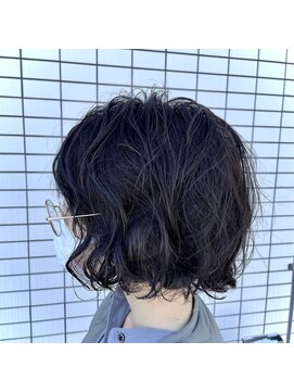 ウィットヘアー(wit hair) ウェーブボブ