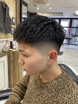 バーバーブロス 吉祥寺店(BARBER BROS) 【LUDLOW BROS.】Tamiya スキンフェード 束感ショート