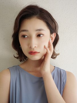 ブゾン(buZon) 【buZon ブゾン】大人可愛い☆レイヤーくびれボブ