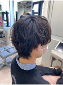 メンズ必見◎北斗くん風マッシュウルフ×ニュアンスパーマ◎