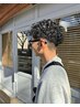【メンズ】ツイストスパイラルパーマ＋カット　120分～
