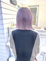 ジゼル 博多筑紫口店(GiseL)&nbsp;【杏実】ペールラベンダー　ハイトーン　ケアブリーチ