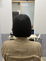 フレームプラス 御堂筋難波店(FRAME +)&nbsp;ぱつっとボブ