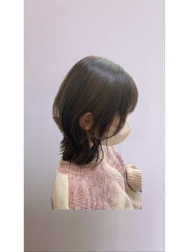 ヘアープロデュース ラピセット 松山(Lapset) 20代30代大人可愛い髪質改善カラーアッシュグレージュ透明感