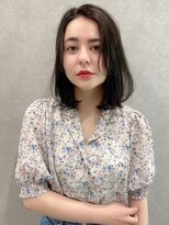 ケーツー エム 京都ラクエ(k-two emu) 女っぽ♪揺れ髪ロブ_こだわりダークベージュ__20代/30代/40代