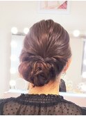 サイドアップスタイル／ヘアセット
