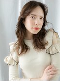 外国人風グラマラスランダムロングウェーブc古河20代30代40代