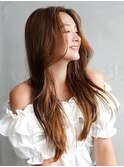 【La fith】キャラメルブラウン×ゆるふわロング