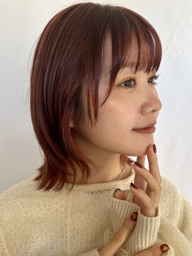 トリッカ 代官山(tricca) 【tricca代官山rin】暖色系カラー/ピンクブラウン