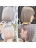カット+【ケアブリーチリタッチ】+シルクカラー+トリートメント
