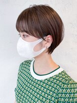 アルバム 池袋(ALBUM)&nbsp;くびれショート_ハッシュカットレッドブラウン_ba352491