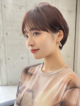 ジョルフ サロン オリジナル(JOLF salon original) 【JOLF 塩川祐輝男】耳掛け丸みショート