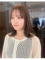 ジーナ セントラル銀座(Zina)&nbsp;髪質改善＊エアリーセミディ＊シフォンベージュ【Zina CENTRAL】