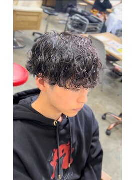 エルオム(EL.HOMME) 『HIRAI』波巻きパーマ