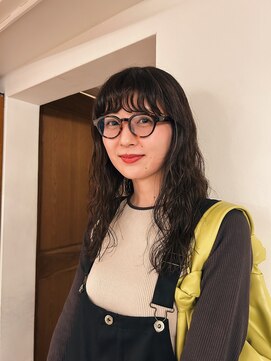 テテ ニコ(tete nico) 前髪ワンカールのゆるふわパーマ〇