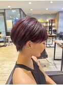 西宮/髪質改善/縮毛矯正/丸みショート/マッシュショート