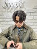 【全席半個室】人気NO1メンズカット+眉カット＆カラー 11100円