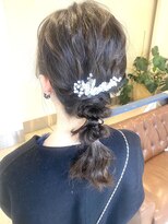 ヘアアンドメイクフリッシュ(HAIR&MAKE FRISCH) 結婚式おすすめヘアセット4