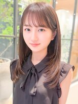 ルエ(rue) ロング/レイヤーカット/髪質改善/ストレート/ワンホン/韓国/前髪