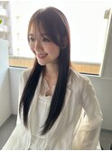 酸性ストレート/縮毛矯正/韓国ヘア/レイヤーカット/くせ毛カット