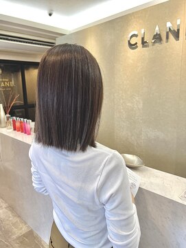 クラネ(CLANE.) 結べる長さのオリーブベージュ☆