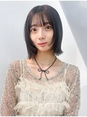 ボブミディアム外ハネボブ顔周りレイヤー_F0306